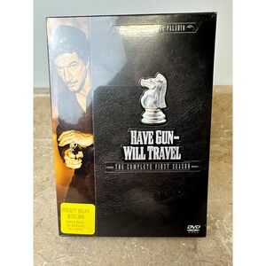 Have Gun Will Travel: The Complete First Season (DVD, 1957)-Factory Sealed!